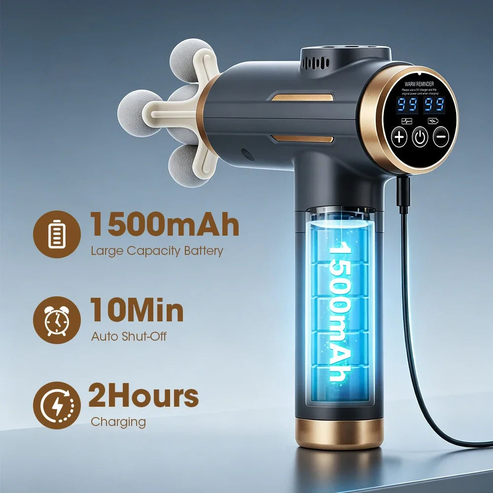 Deep Tissue Percussion Massage Gun
